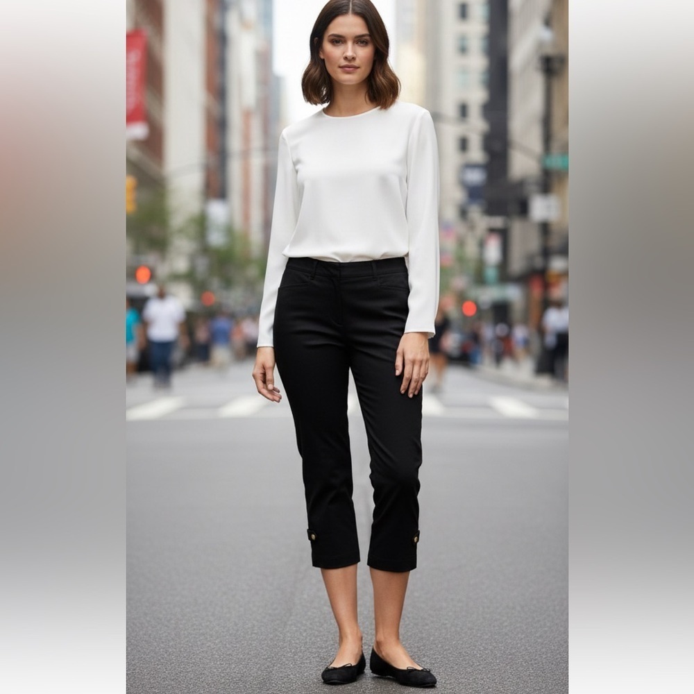 Gucci Elegant Black Trousers size 40